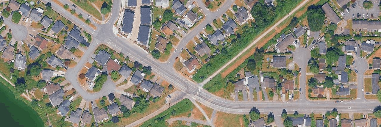 Brydon Park aerial view