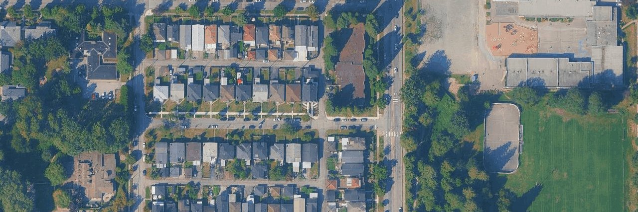 aerial view