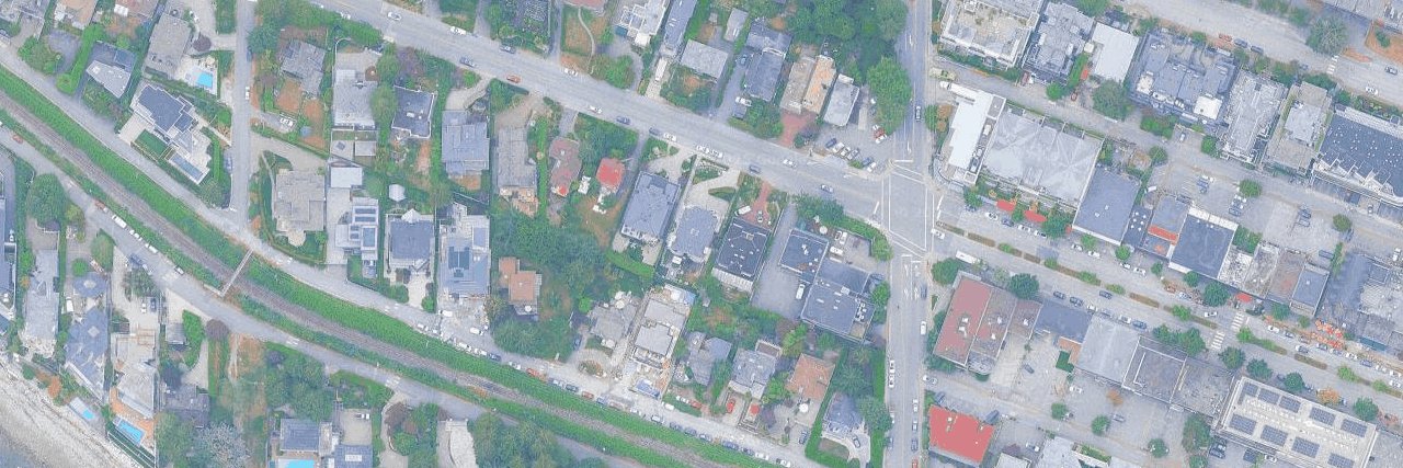 aerial view