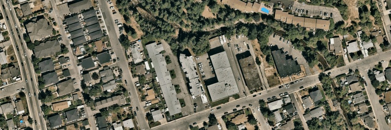 aerial view