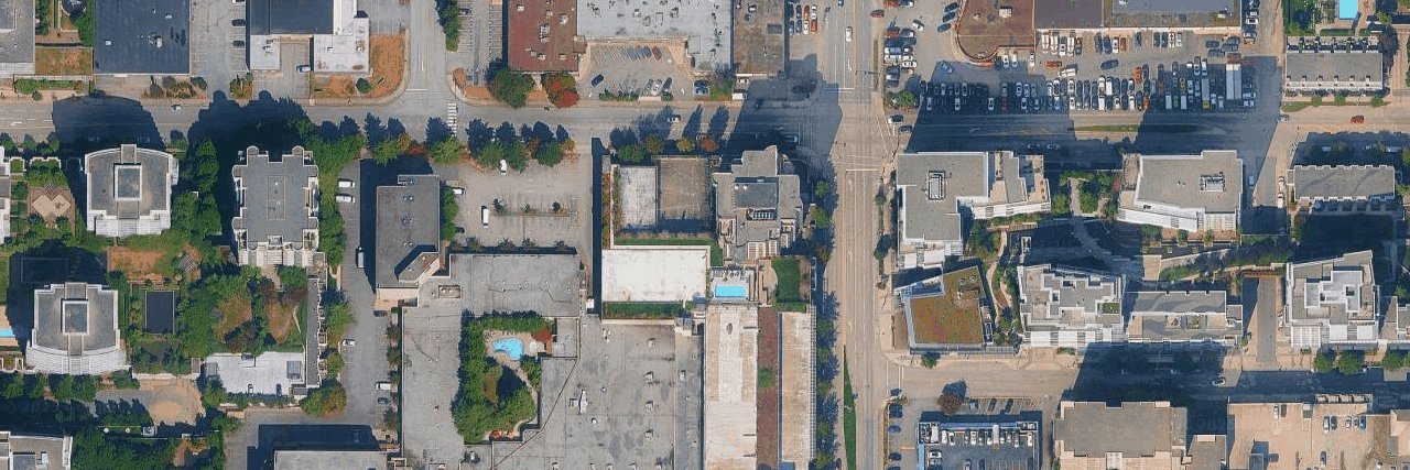 Hilton Hotel aerial view