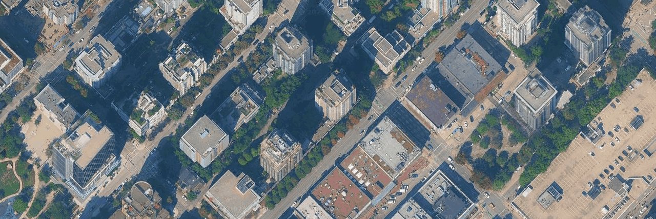 The Bentley aerial view