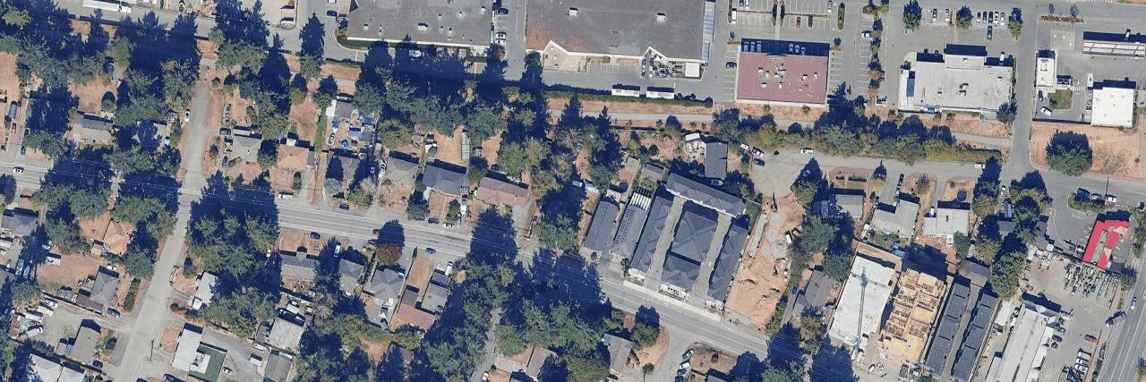 Glen Isle aerial view
