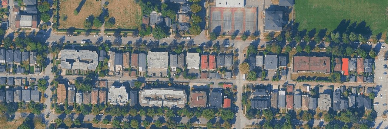 aerial view