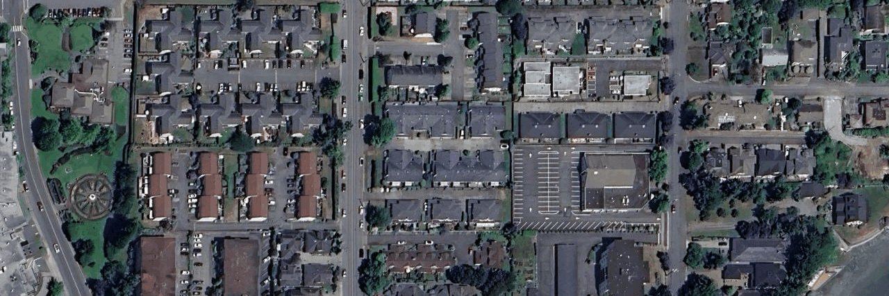 Maplewood Place aerial view