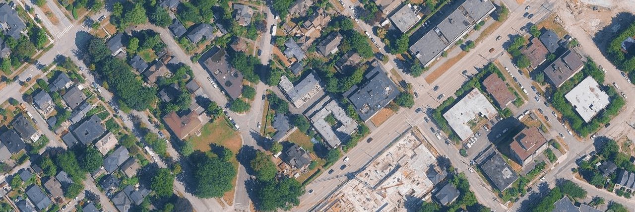 Clinton Place aerial view