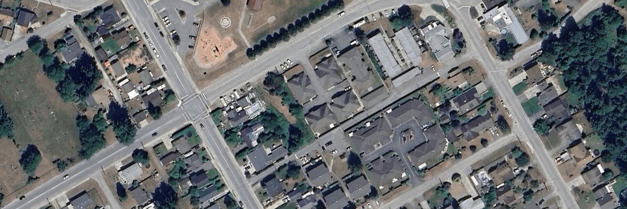 aerial view