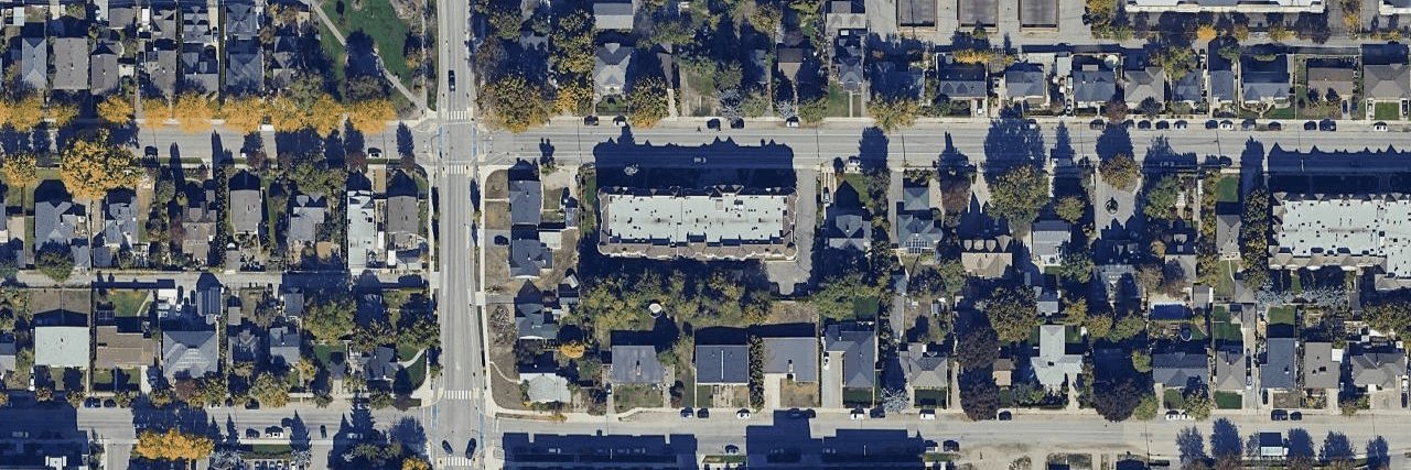 aerial view