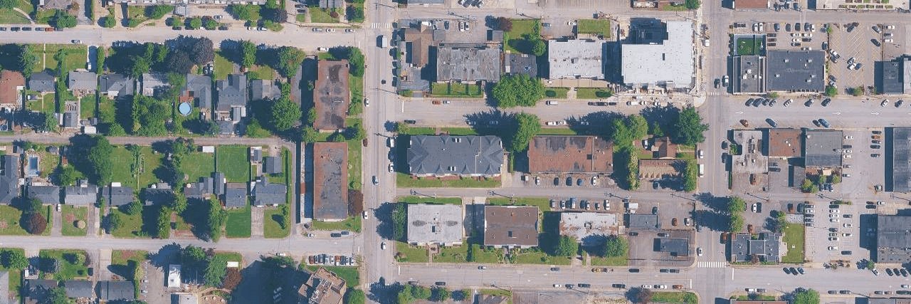 Oxford Manor aerial view