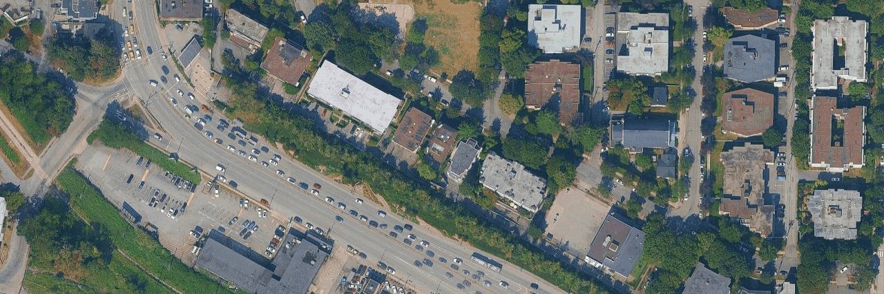 Landmark Parkside aerial view
