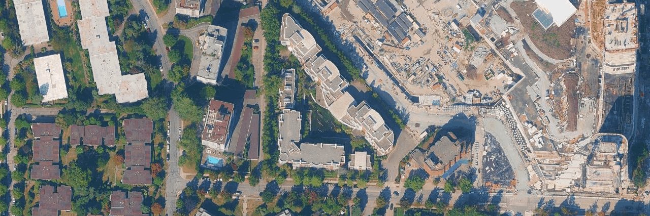 Fairchild Court aerial view