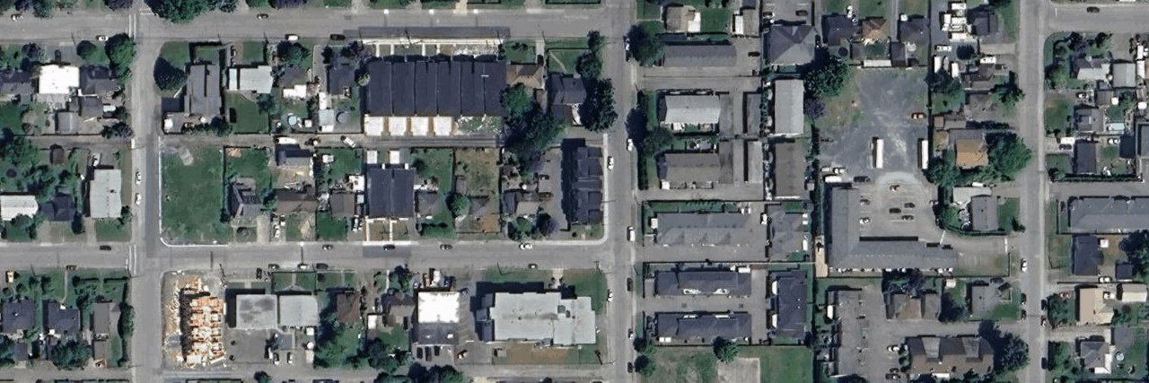 Hazel Townhouses aerial view