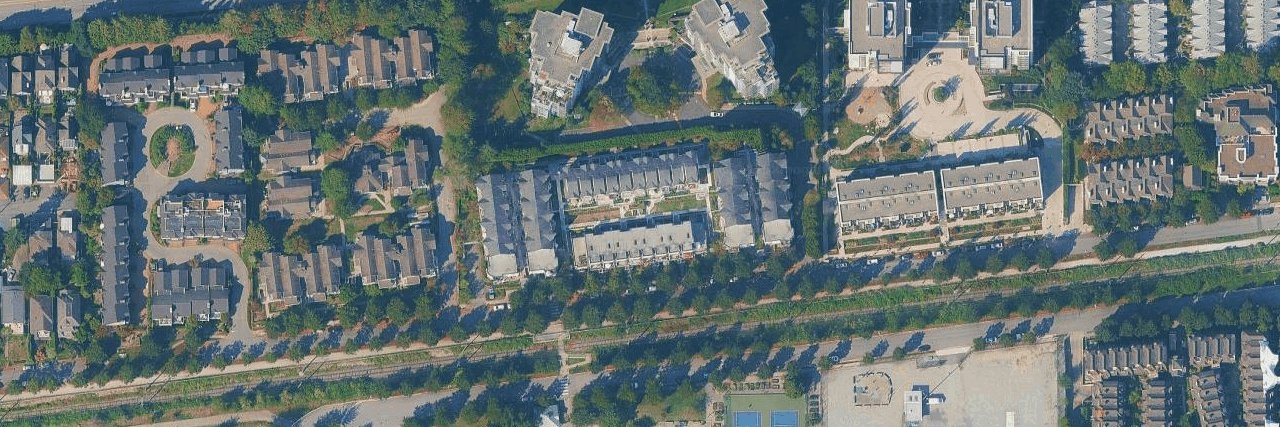 Riverside Garden aerial view