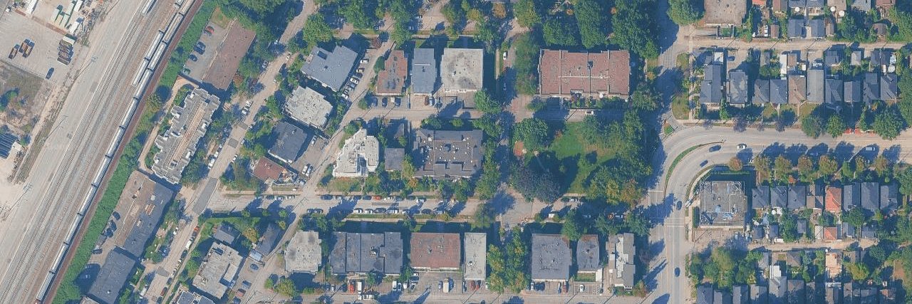 Landmark Terrace aerial view