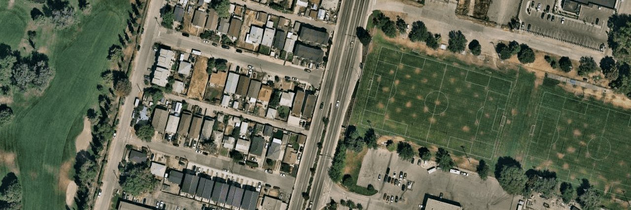 aerial view
