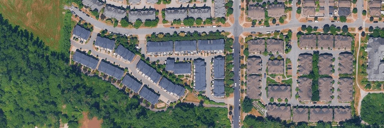 Calyton Heights-La Rue aerial view