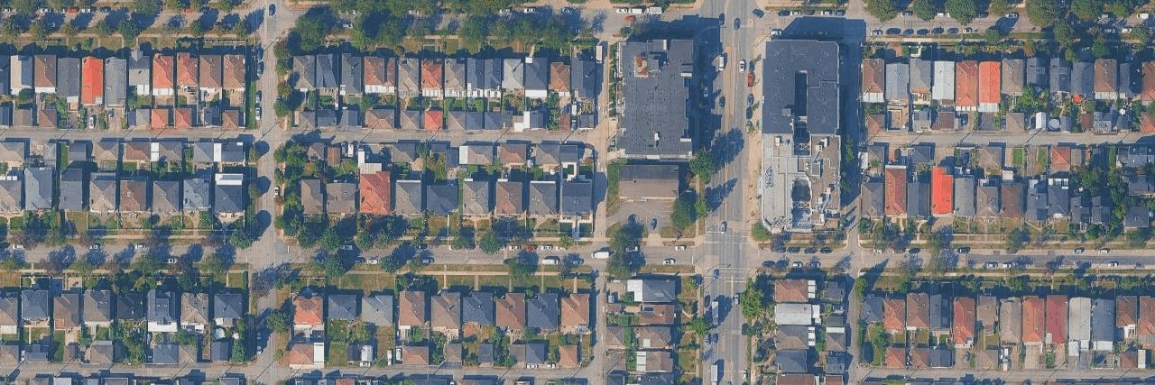 aerial view