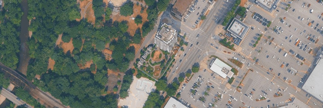 The Shaughnessy aerial view