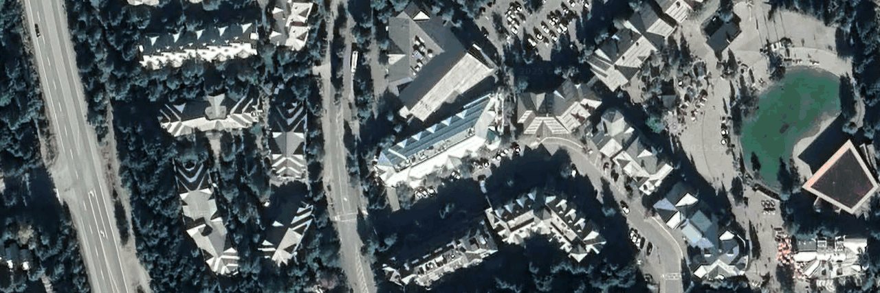 Market Pavillion aerial view