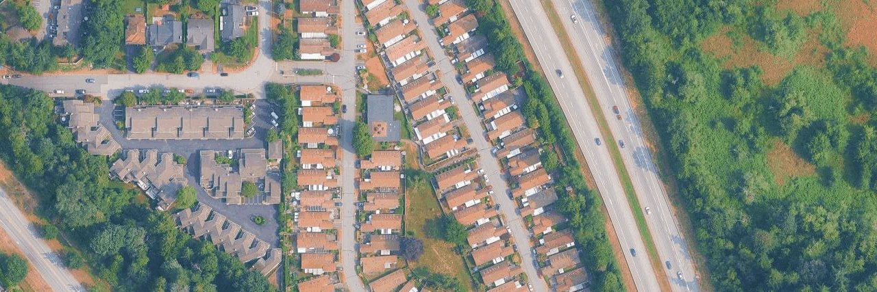 Gateway Gardens aerial view