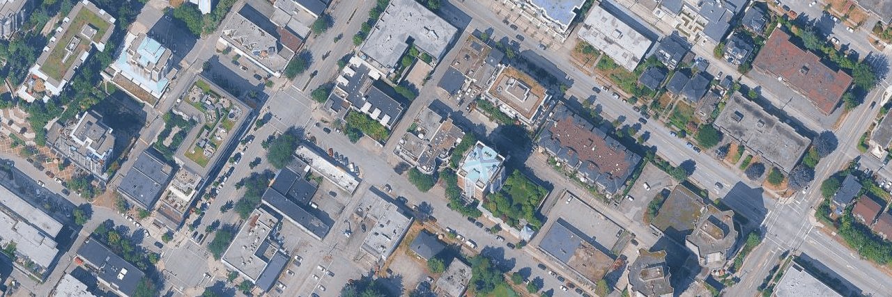 Carmel Place aerial view