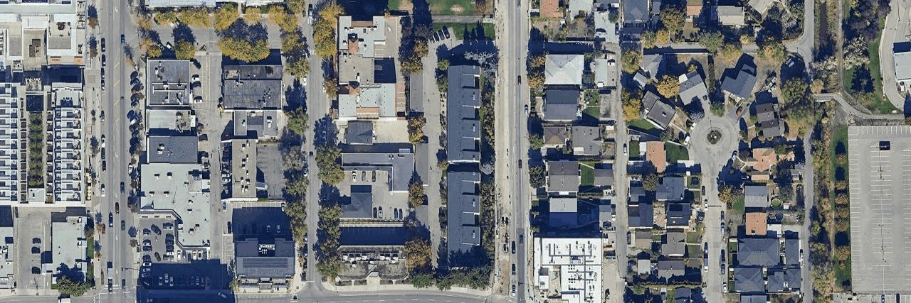aerial view