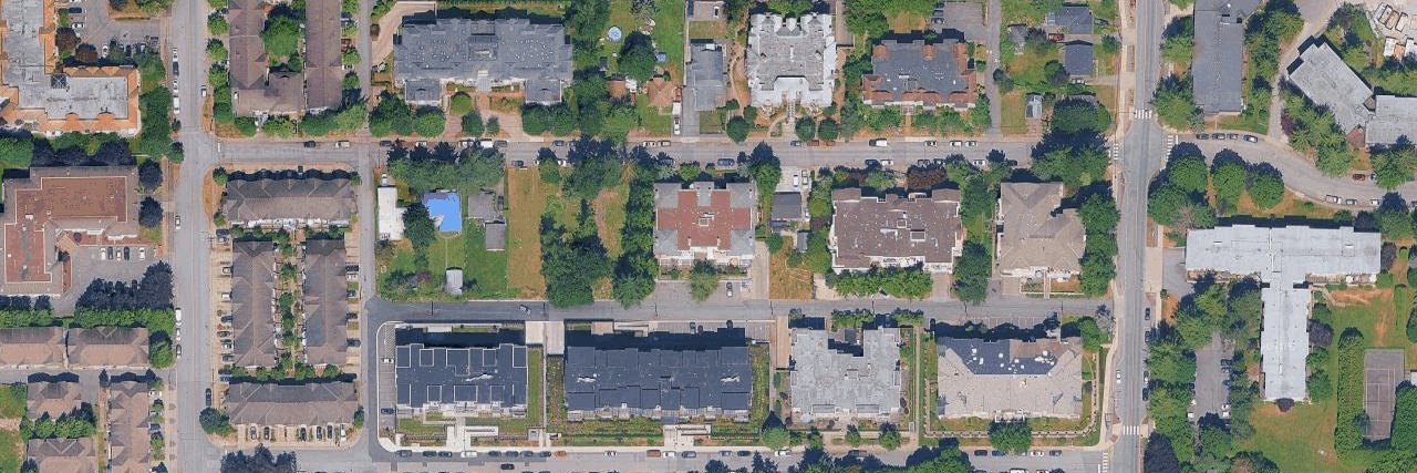 Emerald Court aerial view