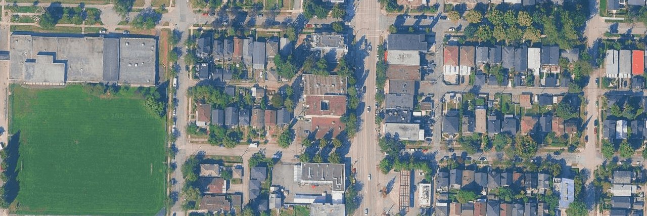 aerial view