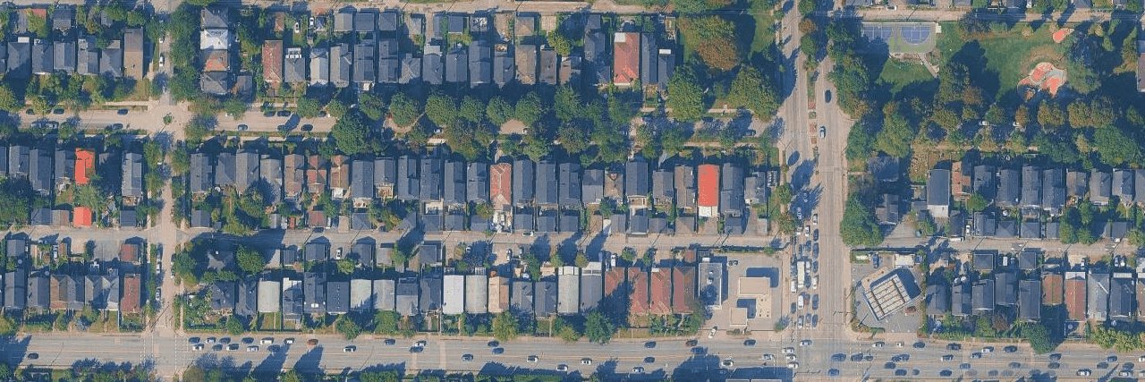aerial view