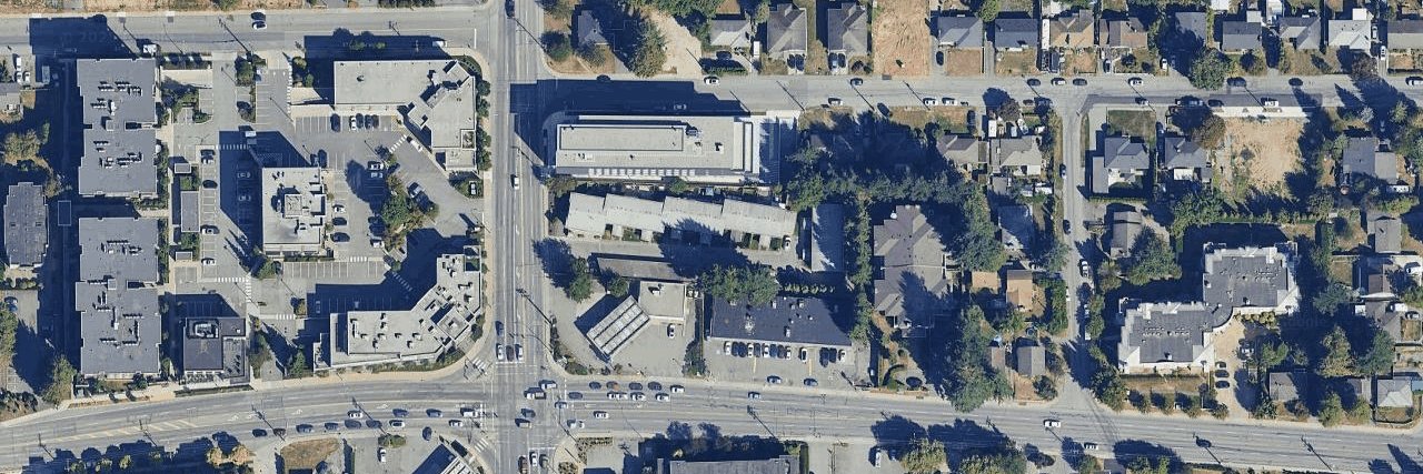 Garden Court Estates aerial view