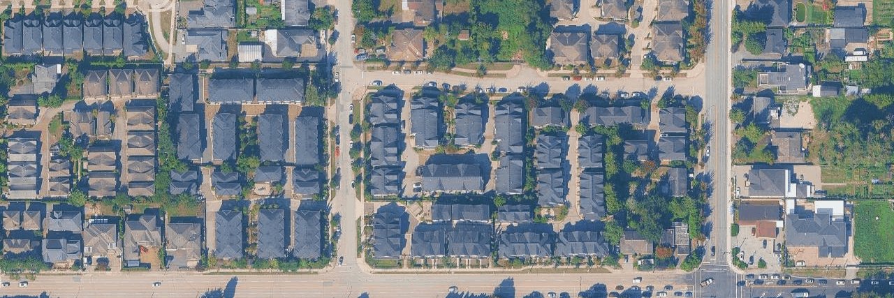 Chelsea Estates aerial view