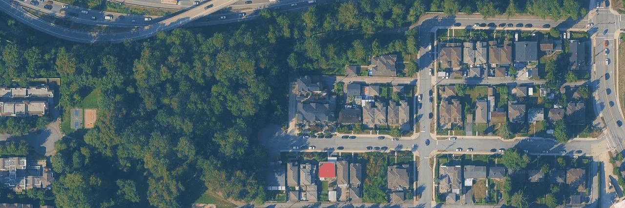 Parkview Townhomes aerial view