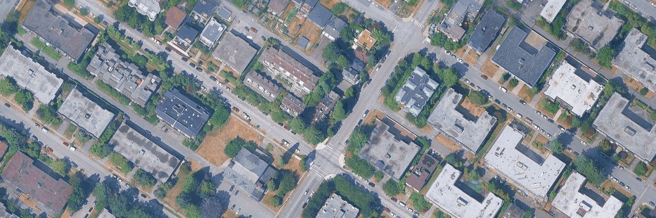 West 4th & Chesterfield aerial view