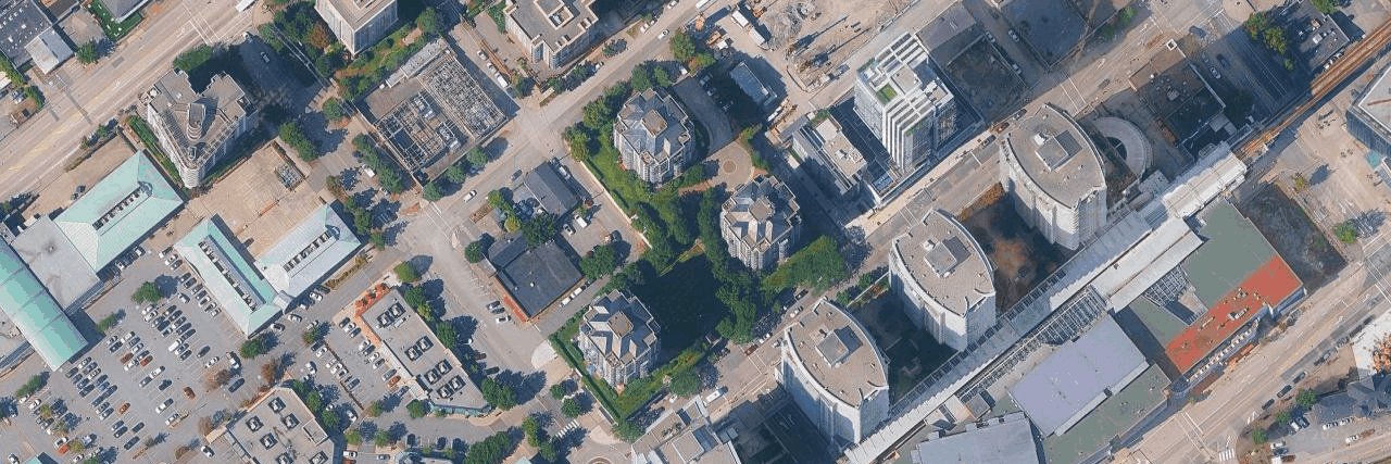 aerial view