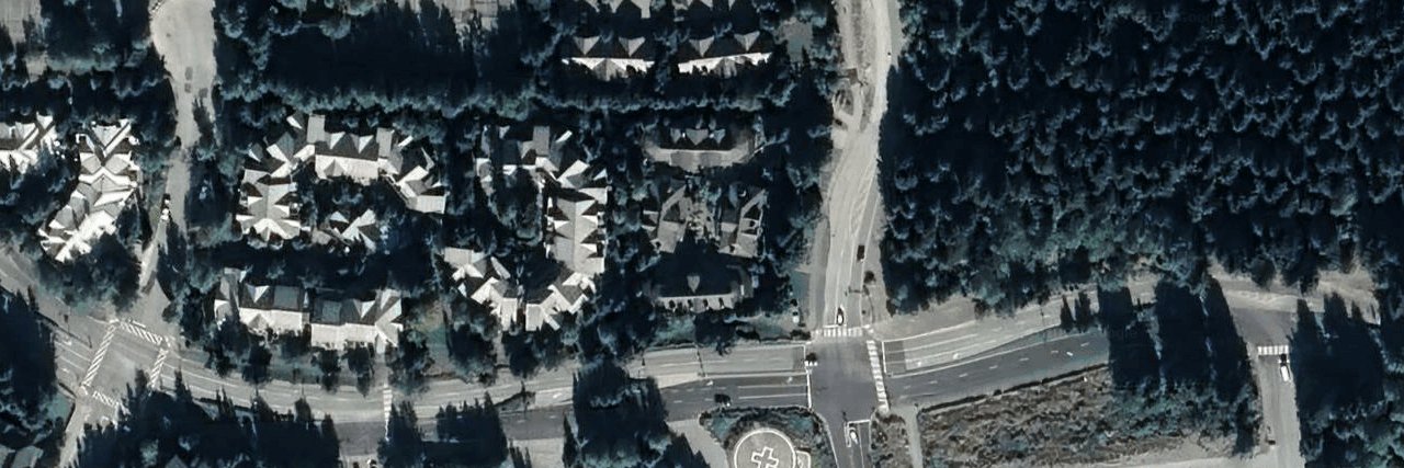 Granite Court aerial view