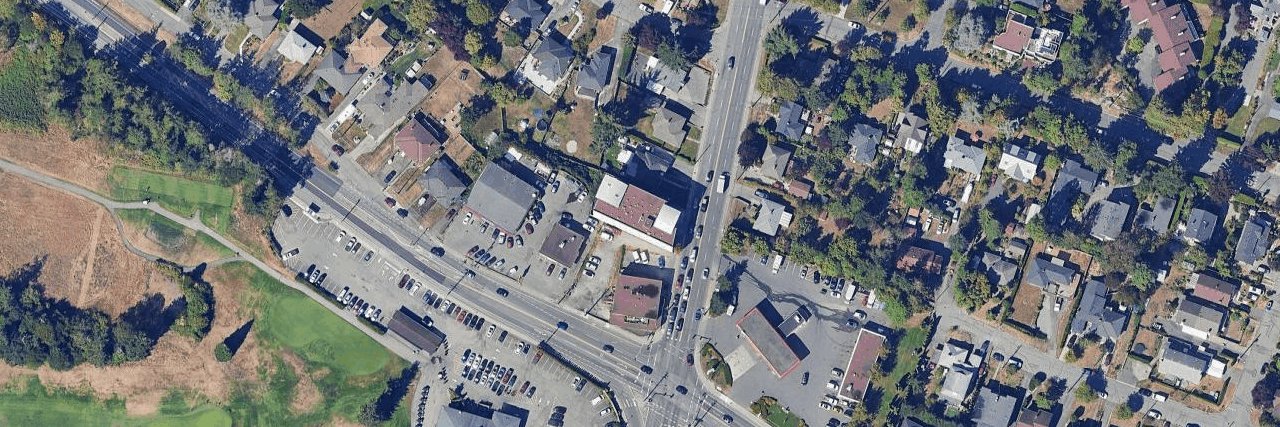 aerial view