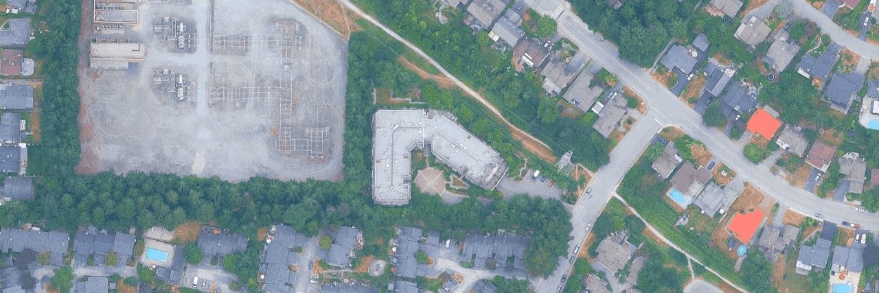 Kirkstone Gardens aerial view