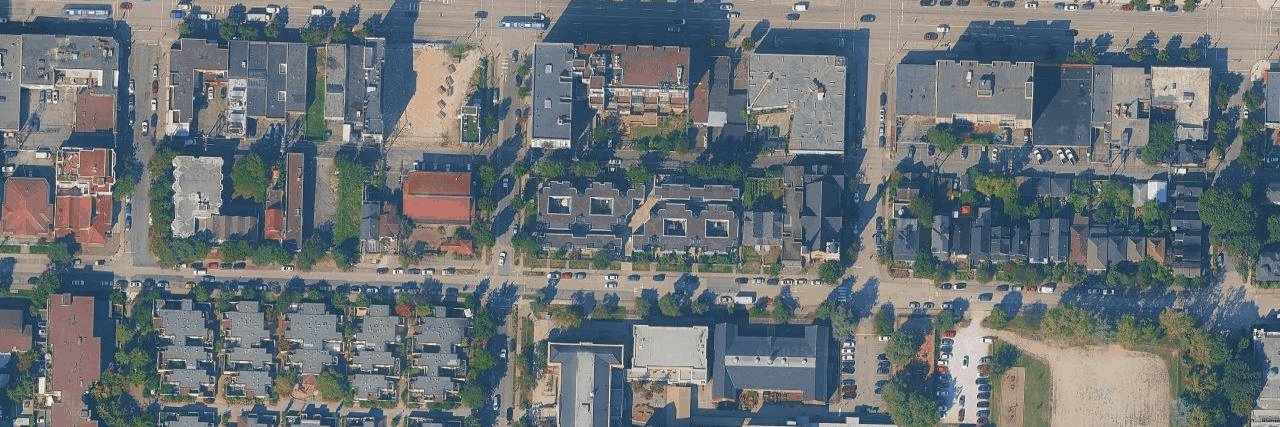 Jackson Gardens aerial view