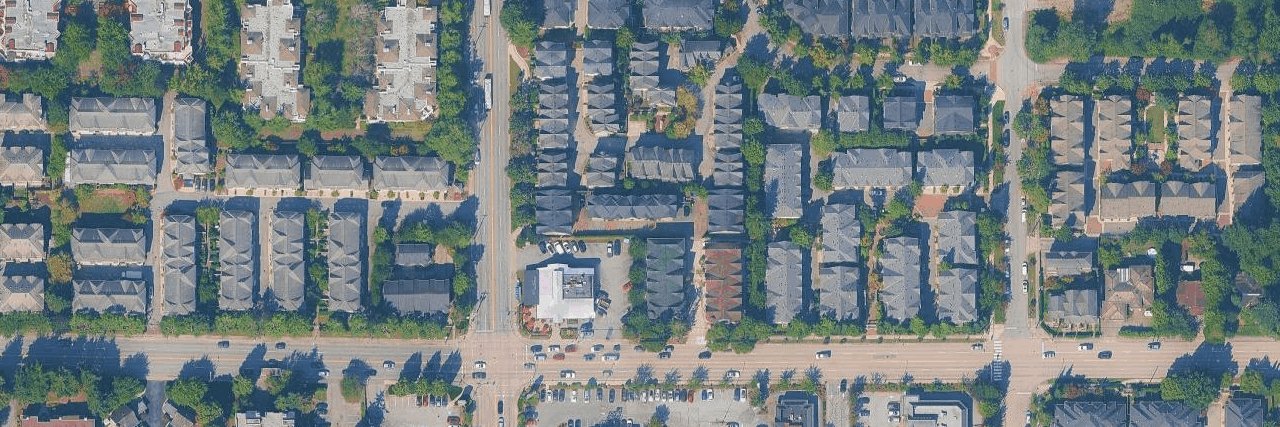 Botely Court aerial view