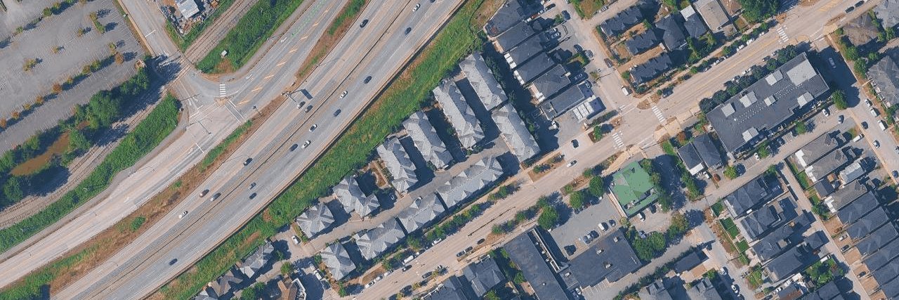 English Mews aerial view