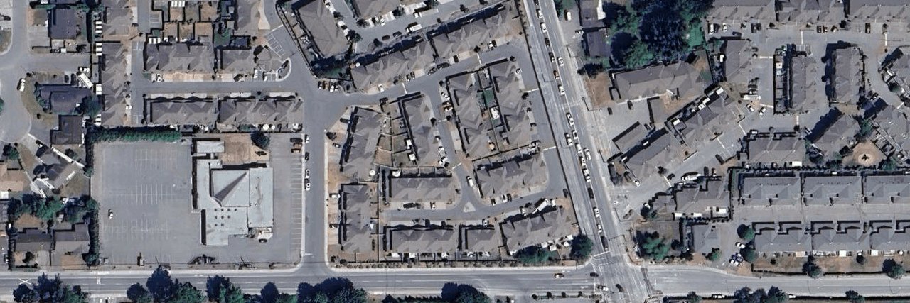 The Maples aerial view