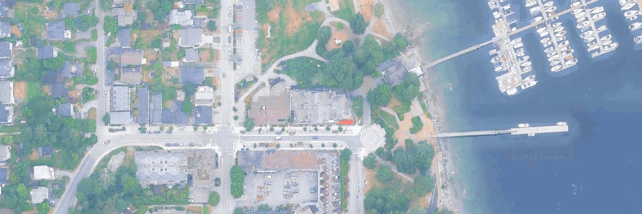 Deep Cove Estates aerial view
