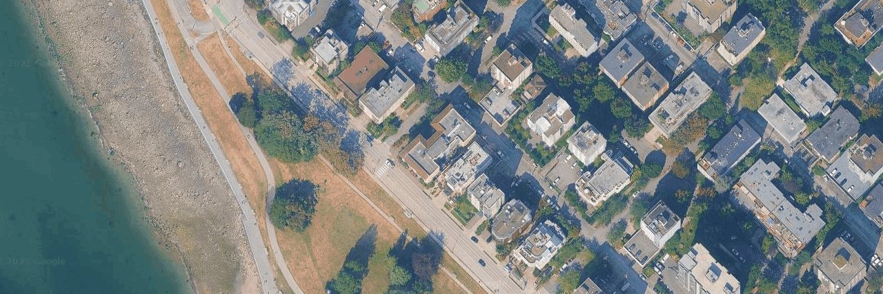 Kensington Place aerial view