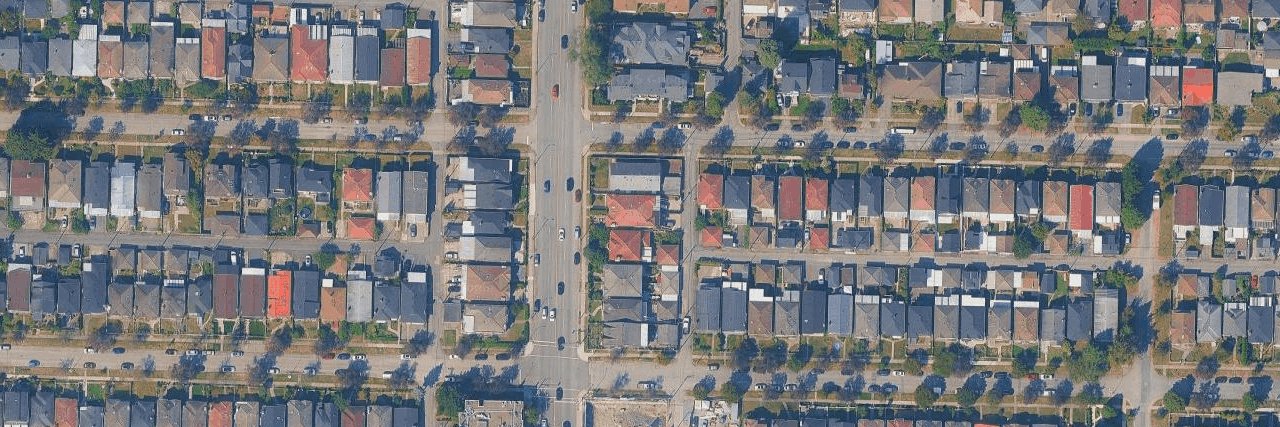 aerial view