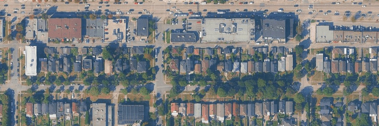 aerial view