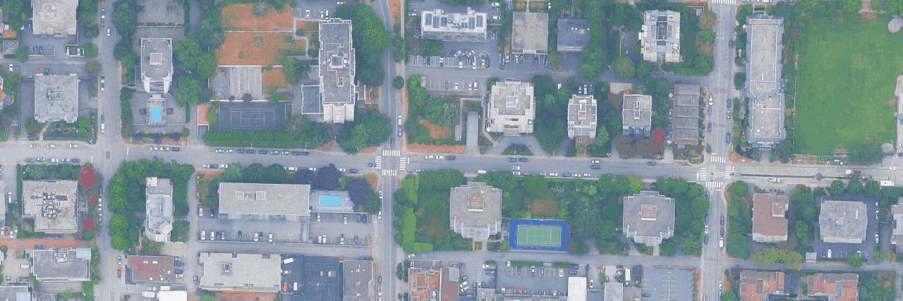 The Mermaid aerial view