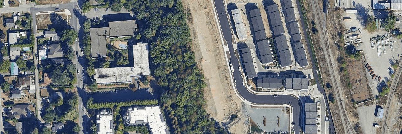 The Wright At Rail District aerial view