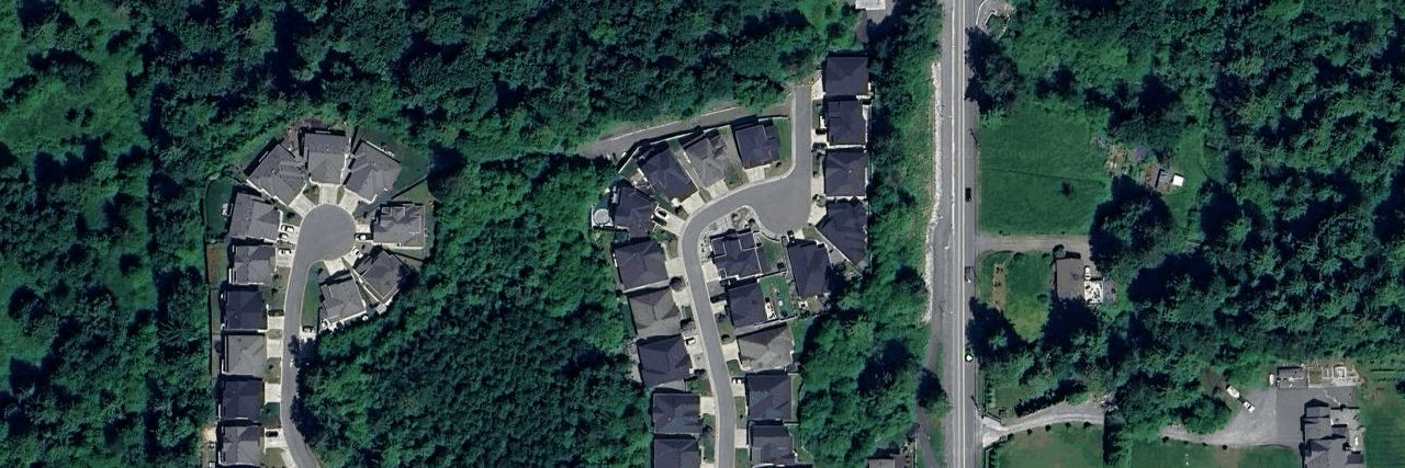 Straiton Mountain Estates aerial view