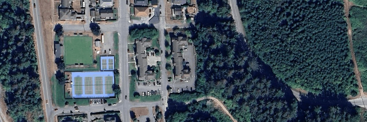 aerial view