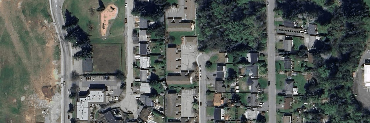 Luther Place aerial view